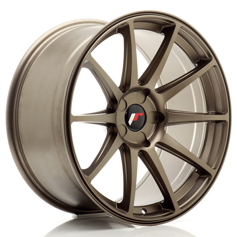Carica immagine in Galleria Viewer, Cerchio Japan Racing JR-11 Extreme Concave 9,5x19 foratura su misura 5 fori ET15-35 - Bronzo