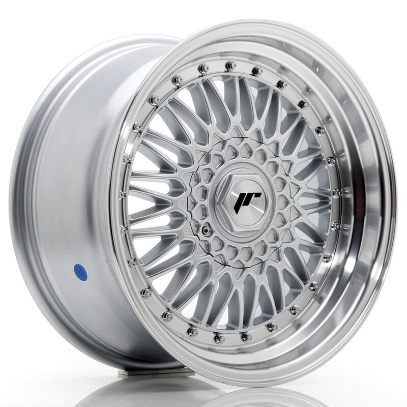 Carica immagine in Galleria Viewer, Cerchio Japan Racing JR-9 8,5x17 5x112/5x120 ET35 - Argento