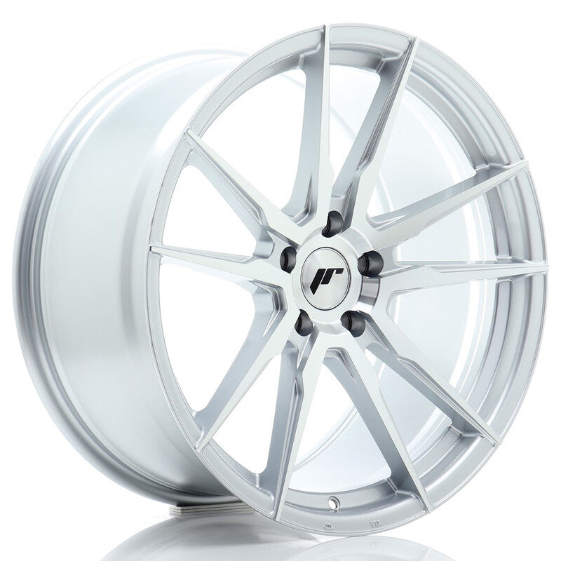 Carica immagine in Galleria Viewer, Cerchio Japan Racing JR-21 Extreme Concave 10x20 5x112 ET40 - Argento lucidato