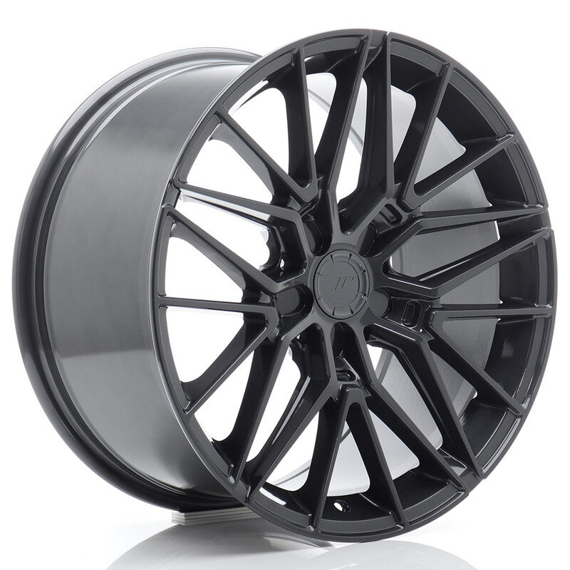 Carica immagine in Galleria Viewer, Cerchio Japan Racing JR-38 9x18 foratura su misura 5 fori ET20-45 - Hyper Gray