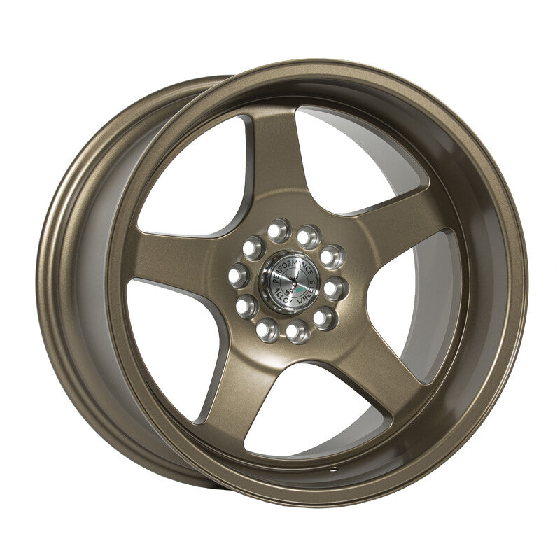 Carica immagine in Galleria Viewer, Cerchio 59°North D-004 11x18 5x114.3/5x120 ET15 - Bronzo
