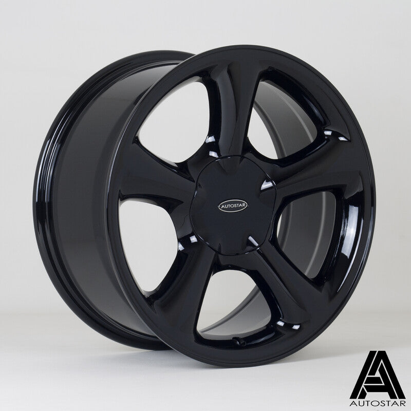 Carica immagine in Galleria Viewer, Cerchio Autostar Legend 8x17 4x108 ET35 - Nero lucido