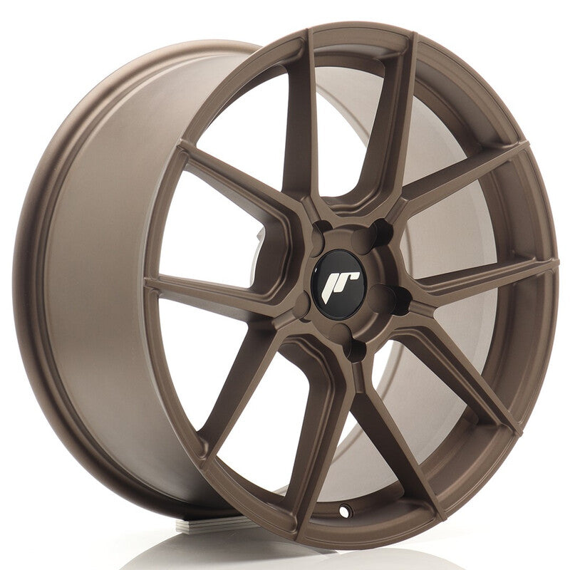 Carica immagine in Galleria Viewer, Cerchio Japan Racing JR-30 8,5x18 foratura su misura 5 fori ET20-45 - Bronzo