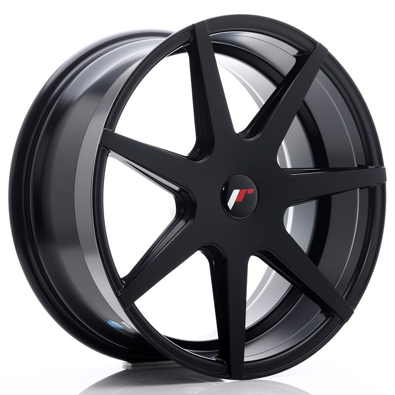 Carica immagine in Galleria Viewer, Cerchio Japan Racing JR-20 8,5x19 foratura su misura 4/5 fori ET20-40 - Nero opaco satinato