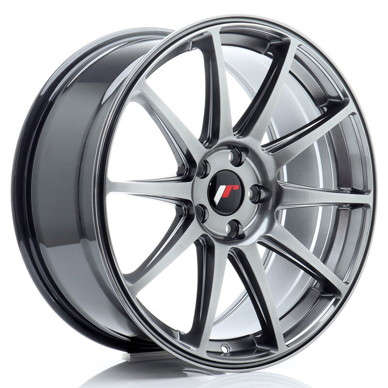 Carica immagine in Galleria Viewer, Cerchio Japan Racing JR-11 8,5x19 5x120 ET35 - Hyper Black