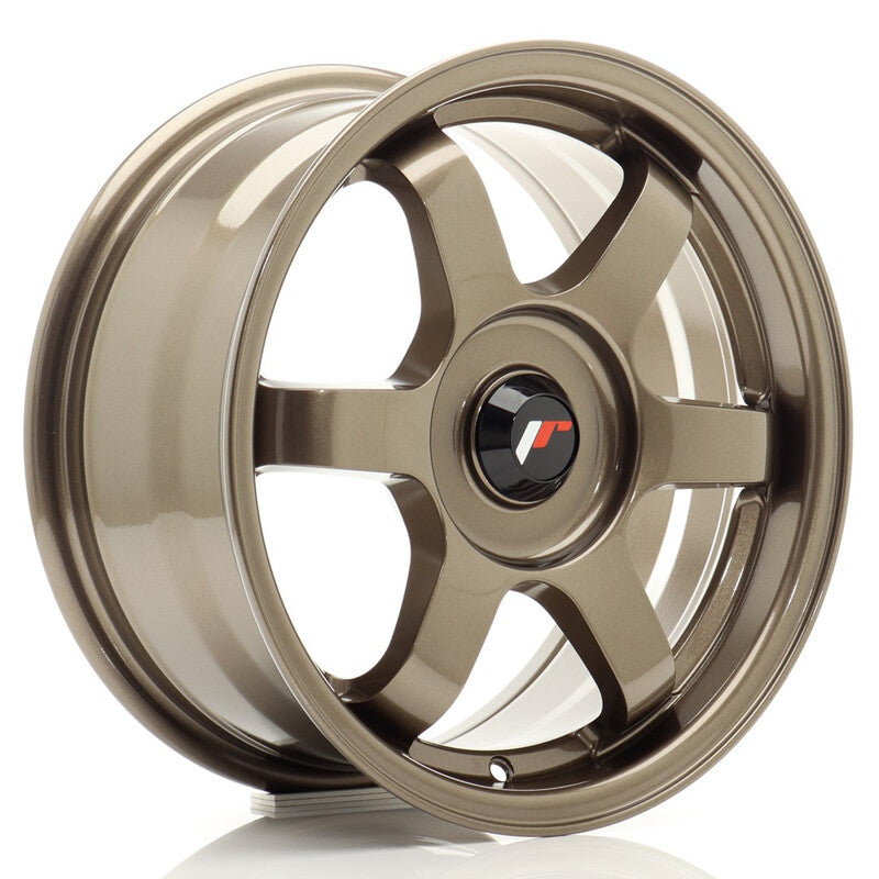 Carica immagine in Galleria Viewer, Cerchio Japan Racing JR-3 7x15 foratura su misura 4/5 fori ET25-42 - Bronzo