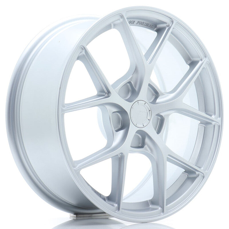 Carica immagine in Galleria Viewer, Cerchio Japan Racing SL-01 Super Light 7x17 foratura su misura 5 fori ET20-40 - Argento