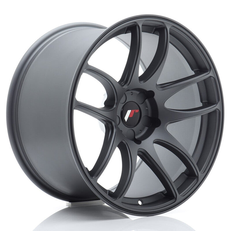 Carica immagine in Galleria Viewer, Cerchio Japan Racing JR-29 Extreme Concave 10,5x18 foratura su misura 5 fori ET15-28 - Gunmetal
