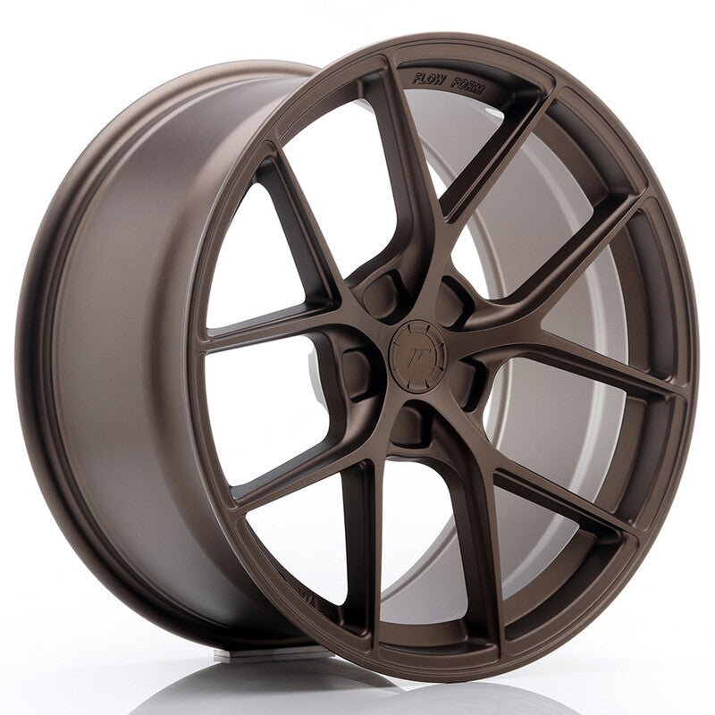Carica immagine in Galleria Viewer, Cerchio Japan Racing SL-01 Super Light 9x19 foratura su misura 5 fori ET20-35 - Bronzo