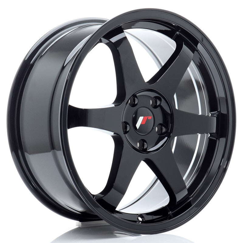 Carica immagine in Galleria Viewer, Cerchio Japan Racing JR-3 8,5x19 5x112 ET42 - Nero lucido