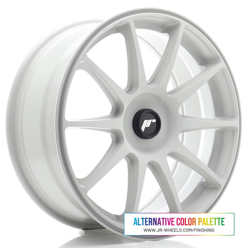 Carica immagine in Galleria Viewer, Cerchio Japan Racing JR-11 7,5x18 foratura su misura 4/5 fori ET20-40 - Colore personalizzato