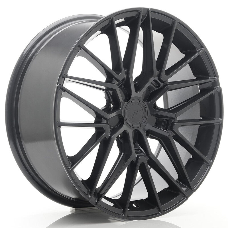 Carica immagine in Galleria Viewer, Cerchio Japan Racing JR-38 8x18 foratura su misura 5 fori ET20-45 - Hyper Gray