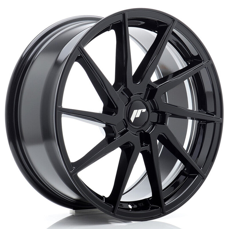 Carica immagine in Galleria Viewer, Cerchio Japan Racing JR-36 Extreme Concave 9x18 foratura su misura 5 fori ET20-50 - Nero lucido