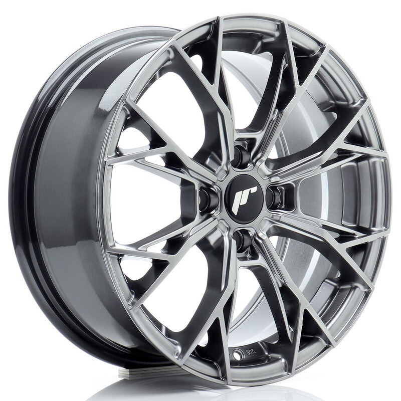 Carica immagine in Galleria Viewer, Cerchio Japan Racing JR-49 7x16 4x100 ET40 - Hyper Black