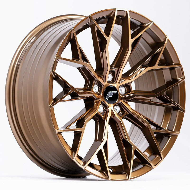 Carica immagine in Galleria Viewer, Cerchio Japan Racing JR-49 9x20 foratura su misura 5 fori ET20-35 - Bronzo