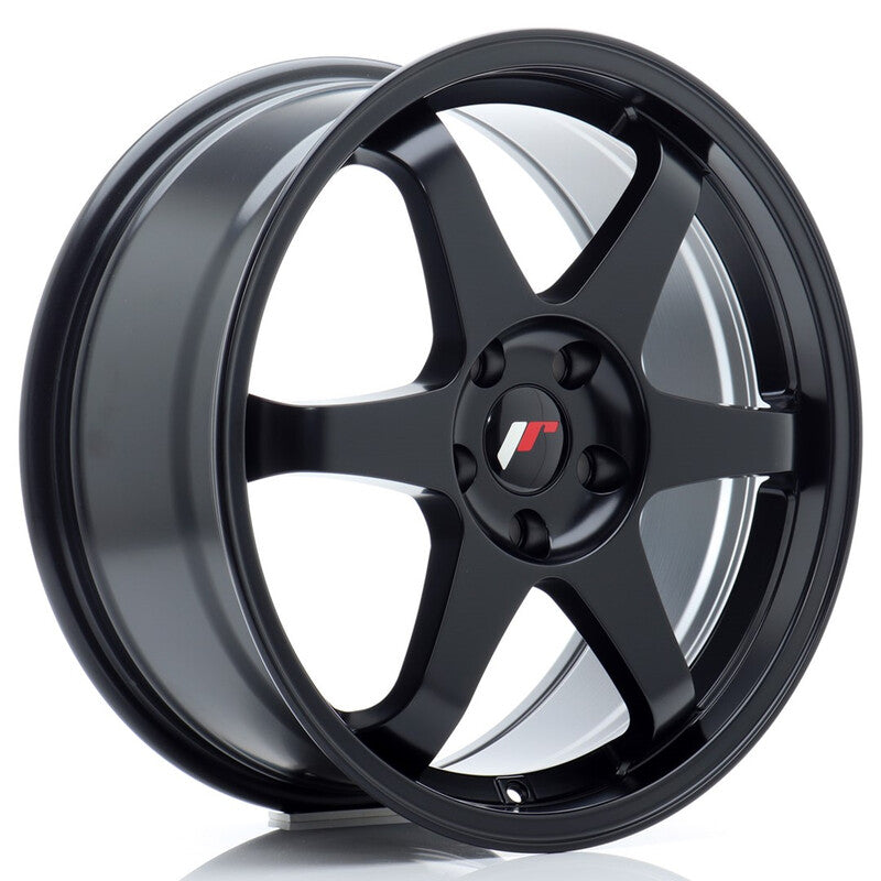 Carica immagine in Galleria Viewer, Cerchio Japan Racing JR-3 8x18 5x112 ET40 - Nero opaco