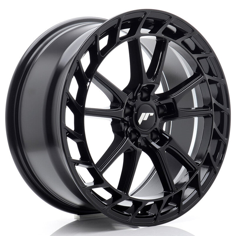 Carica immagine in Galleria Viewer, Cerchio Japan Racing JR-45 8,5x19 5x112 ET45 - Nero lucido