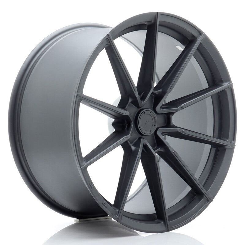 Carica immagine in Galleria Viewer, Cerchio Japan Racing SL-02 Super Light 10,5x20 foratura su misura 5 fori ET15-45 - Gunmetal
