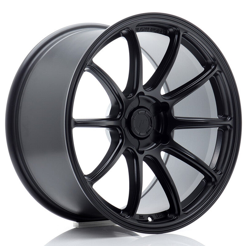Carica immagine in Galleria Viewer, Cerchio Japan Racing SL-04 Super Light 9,5x18 foratura su misura 5 fori ET20-35 - Nero opaco