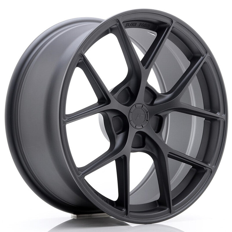 Carica immagine in Galleria Viewer, Cerchio Japan Racing SL-01 Super Light 8,5x18 foratura su misura 5 fori ET20-42 - Gunmetal