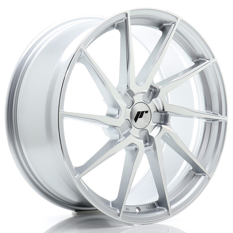 Carica immagine in Galleria Viewer, Cerchio Japan Racing JR-36 8,5x20 foratura su misura 5 fori ET20-45 - Argento