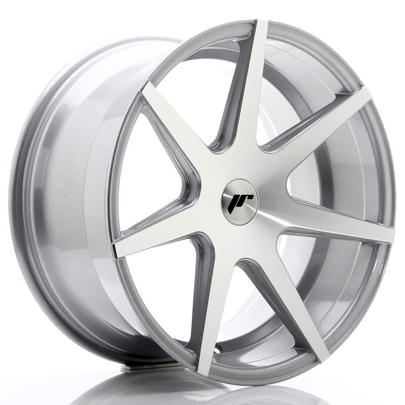 Carica immagine in Galleria Viewer, Cerchio Japan Racing JR-20 Extreme Concave 9,5x19 foratura su misura 4/5 fori ET20-40 - Argento lucidato