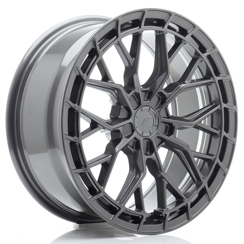 Carica immagine in Galleria Viewer, Cerchio Japan Racing JR-48 8x18 foratura su misura 5 fori ET20-45 - Hyper Gray