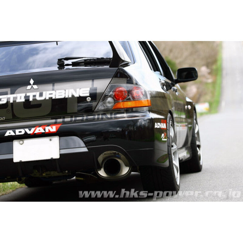 Carica immagine in Galleria Viewer, Linea di Scarico HKS "Super Turbo" per Mitsubishi Lancer Evo 9