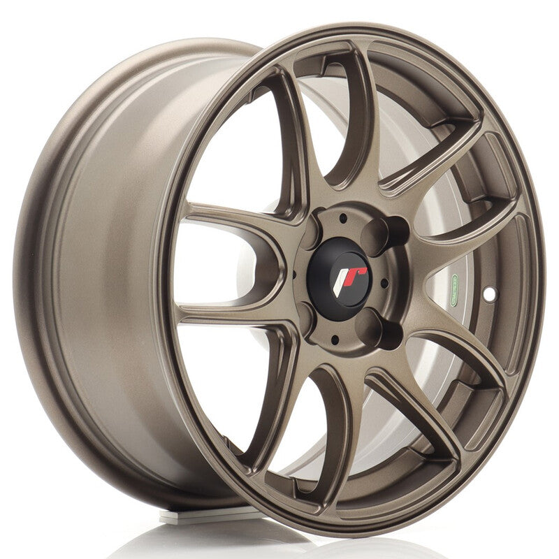 Carica immagine in Galleria Viewer, Cerchio Japan Racing JR-29 7x15 foratura su misura 4 fori ET20-42 - Bronzo