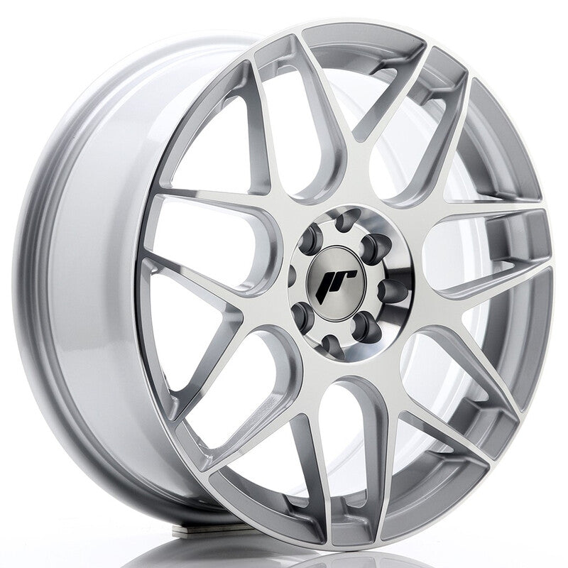 Carica immagine in Galleria Viewer, Cerchio Japan Racing JR-18 7x17 4x100 ET40 - Argento lucidato