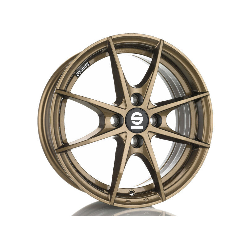 Carica immagine in Galleria Viewer, Cerchio Sparco Trofeo 4 6,5x16 4x100 ET42 - Bronzo