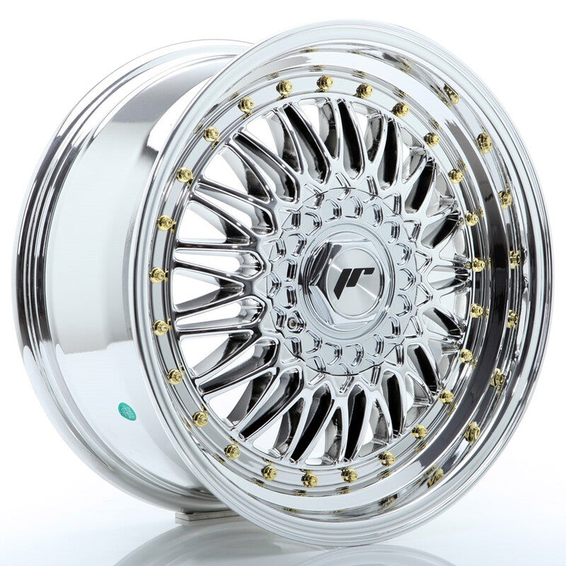 Carica immagine in Galleria Viewer, Cerchio Japan Racing JR-9 7,5x17 5x112/5x120 ET35 - Cromo