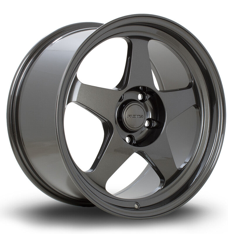 Carica immagine in Galleria Viewer, Cerchio Rota Slipstream 9,5x18 5x120 ET40 - Gunmetal