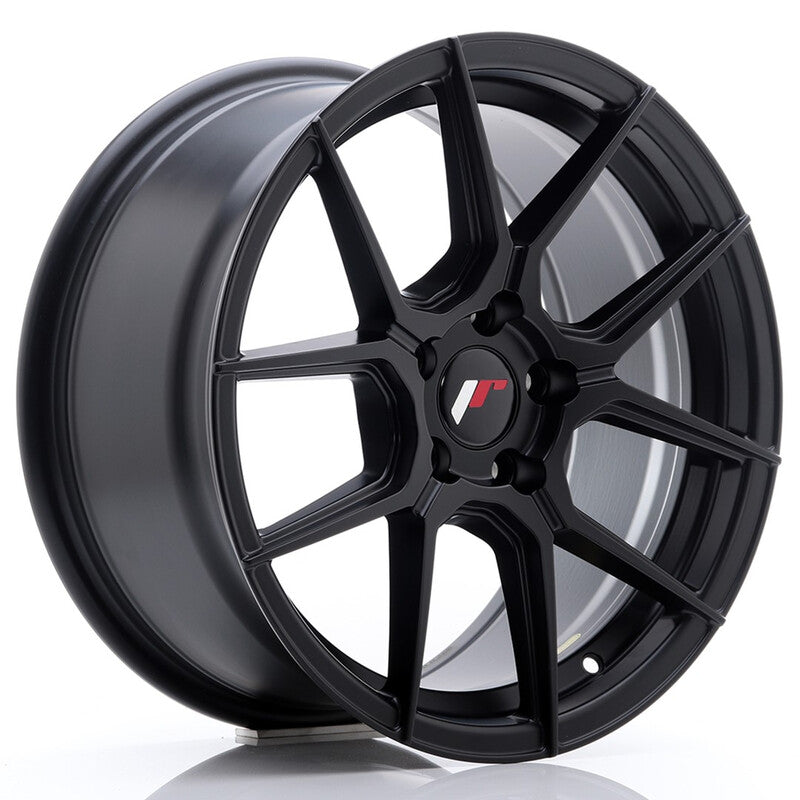 Carica immagine in Galleria Viewer, Cerchio Japan Racing JR-30 8x17 5x100 ET40 - Nero opaco