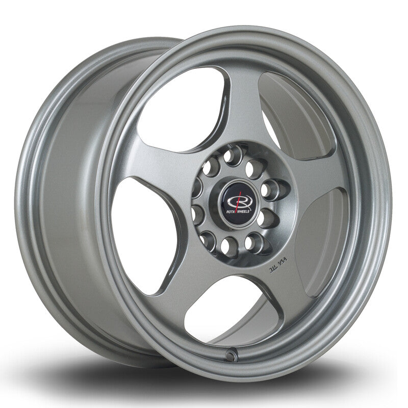 Carica immagine in Galleria Viewer, Cerchio Rota Slipstream 7x15 5x114.3 ET40 - Grigio antracite