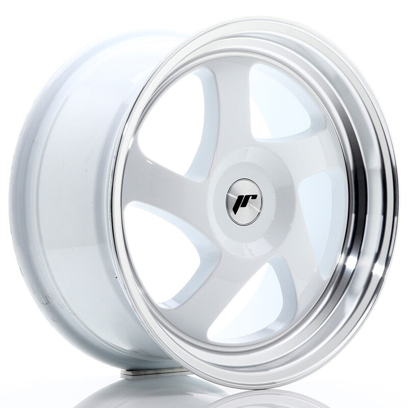 Carica immagine in Galleria Viewer, Cerchio Japan Racing JR-15 8x17 foratura su misura 4/5 fori ET35 - Bianco
