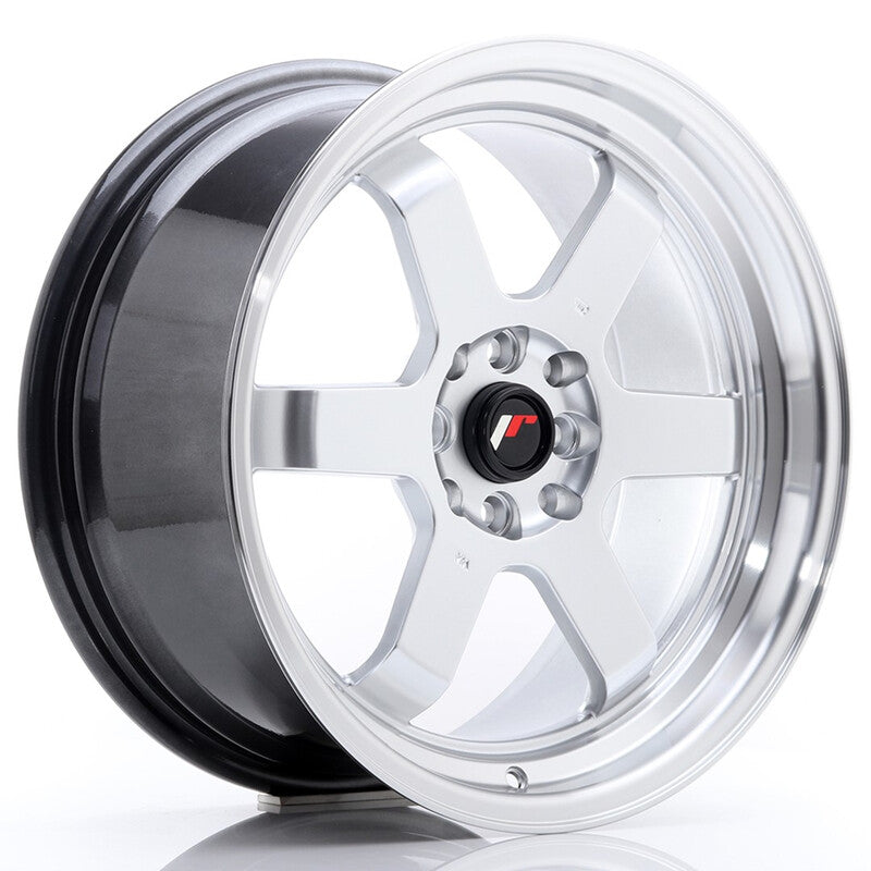 Carica immagine in Galleria Viewer, Cerchio Japan Racing JR-12 8x17 5x112/5x120 ET35 - Argento lucidato