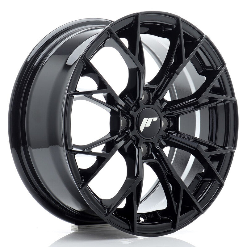 Carica immagine in Galleria Viewer, Cerchio Japan Racing JR-49 6,5x15 4x100 ET35 - Nero lucido