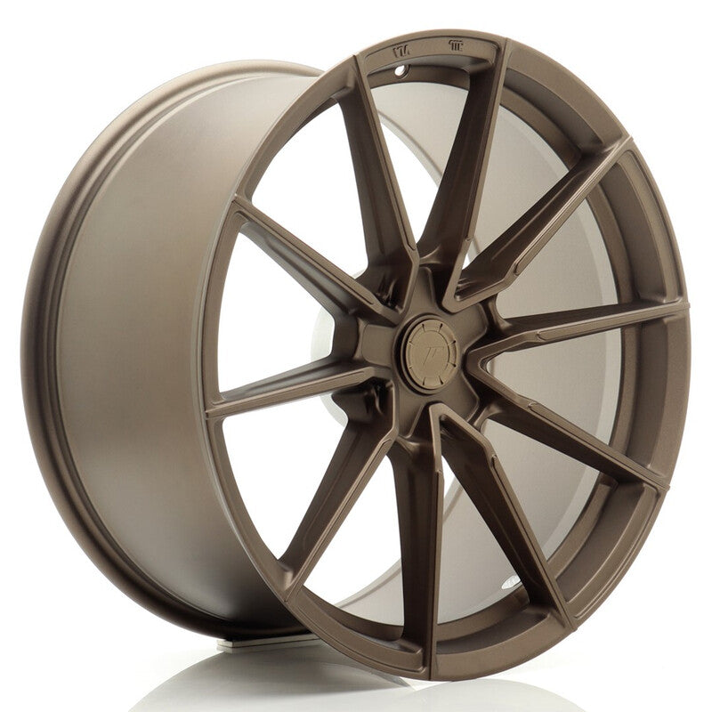 Carica immagine in Galleria Viewer, Cerchio Japan Racing SL-02 Super Light 10x20 foratura su misura 5 fori ET15-48 - Bronzo