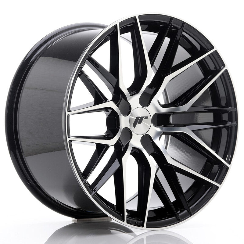 Carica immagine in Galleria Viewer, Cerchio Japan Racing JR-28 Extreme Concave 10,5x19 foratura su misura 5 fori ET20-40 - Nero lucido