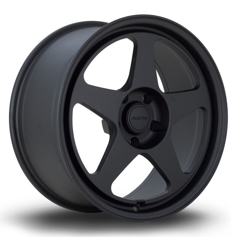 Carica immagine in Galleria Viewer, Cerchio Rota Slipstream 8,5x18 5x114.3 ET30 - Nero opaco