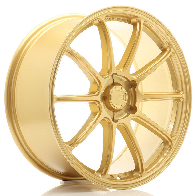 Carica immagine in Galleria Viewer, Cerchio Japan Racing SL-04 Super Light 8,5x19 foratura su misura 5 fori ET20-45 - Oro