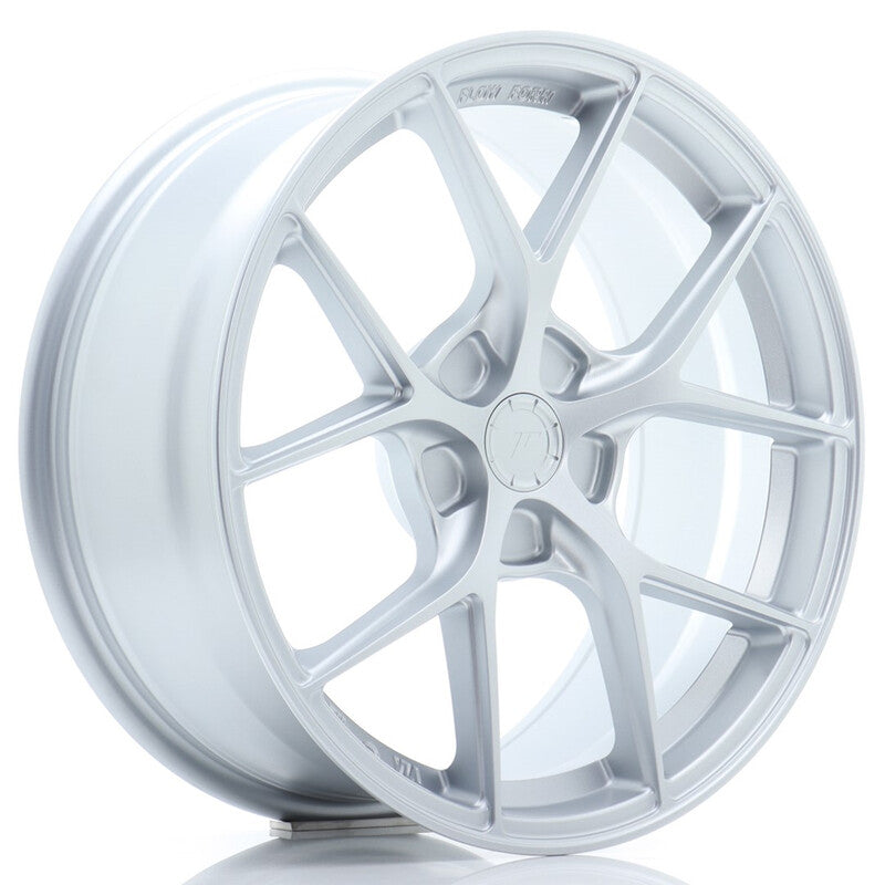 Carica immagine in Galleria Viewer, Cerchio Japan Racing SL-01 Super Light 8x18 foratura su misura 5 fori ET20-40 - Argento