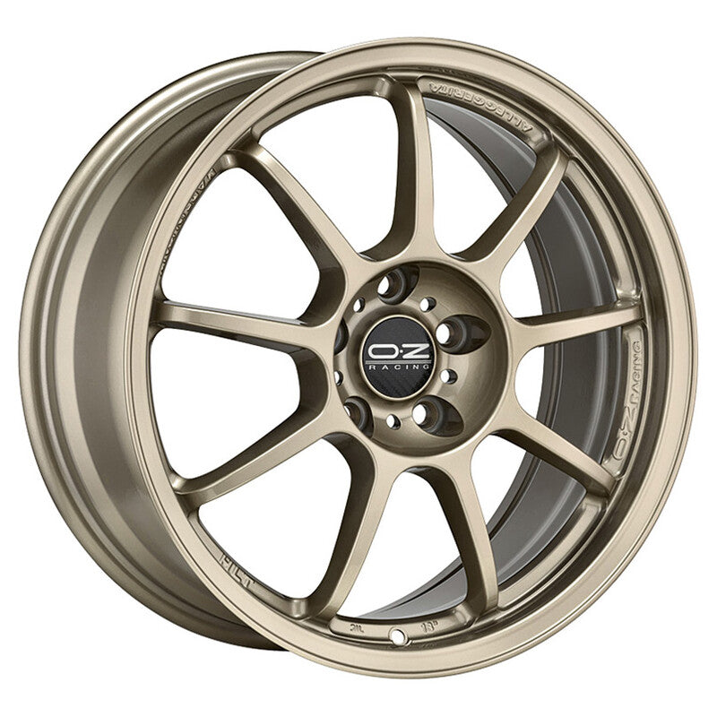 Carica immagine in Galleria Viewer, Cerchio OZ Racing Alleggerita HLT 9,5x18 5x120 ET35 - Oro bianco