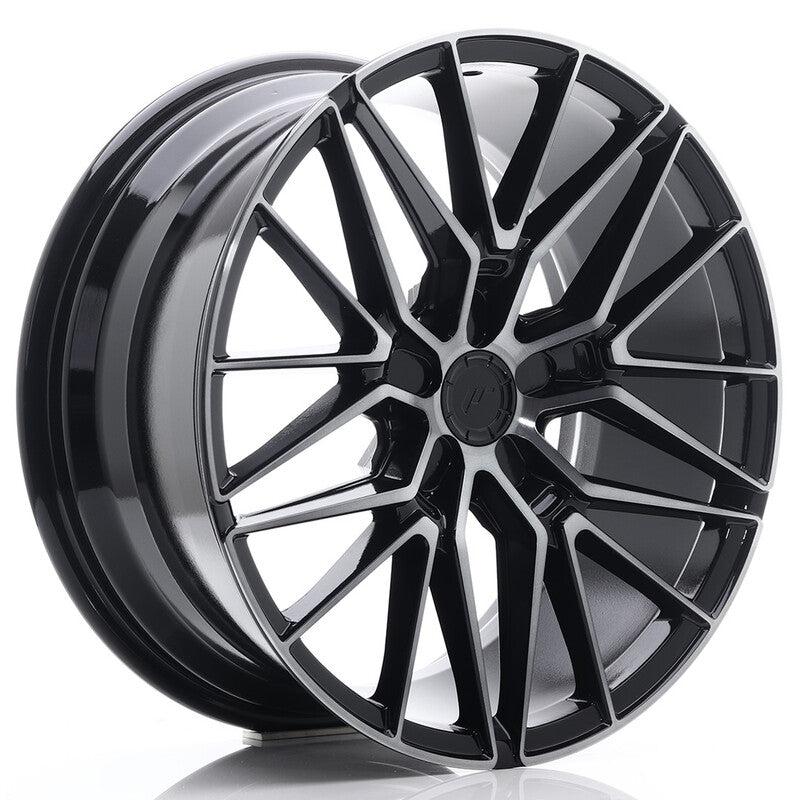 Carica immagine in Galleria Viewer, Cerchio Japan Racing JR-38 8,5x19 5x114.3 ET45 - Nero opaco e lucido