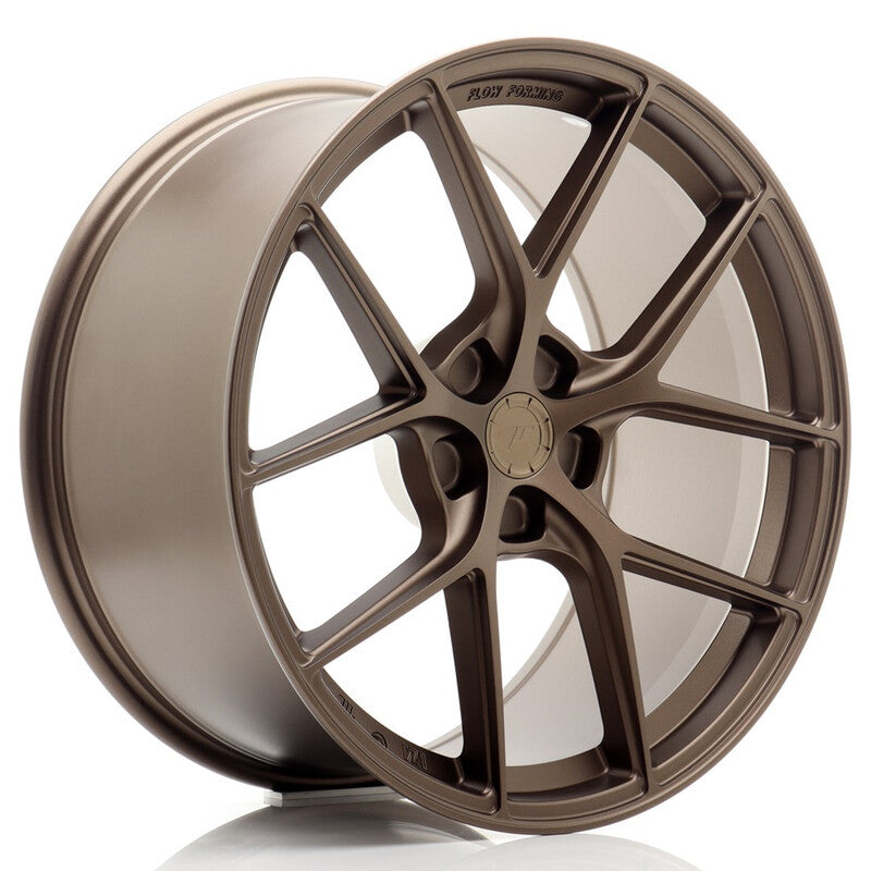 Carica immagine in Galleria Viewer, Cerchio Japan Racing SL-01 Super Light 10x20 foratura su misura 5 fori ET15-48 - Bronzo