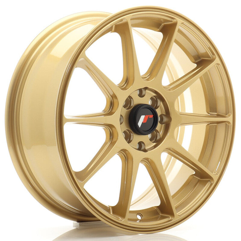 Carica immagine in Galleria Viewer, Cerchio Japan Racing JR-11 7x17 5x112/5x114.3 ET35 - Oro
