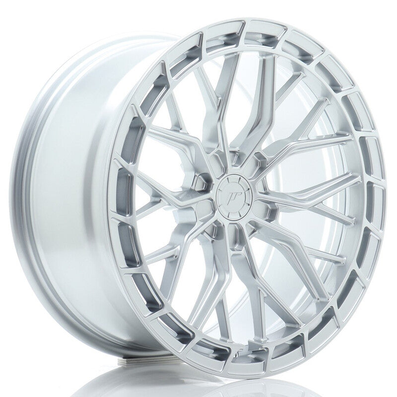 Carica immagine in Galleria Viewer, Cerchio Japan Racing JR-48 9,5x19 foratura su misura 5 fori ET20-45 - Argento