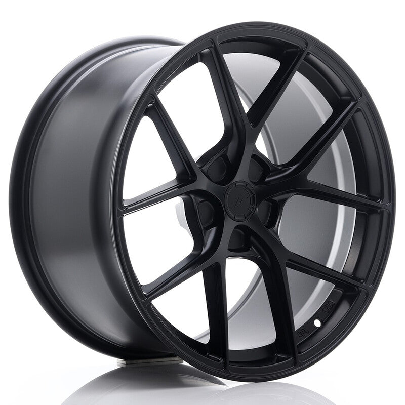 Carica immagine in Galleria Viewer, Cerchio Japan Racing SL-01 Super Light 10x19 foratura su misura 5 fori ET20-40 - Nero opaco