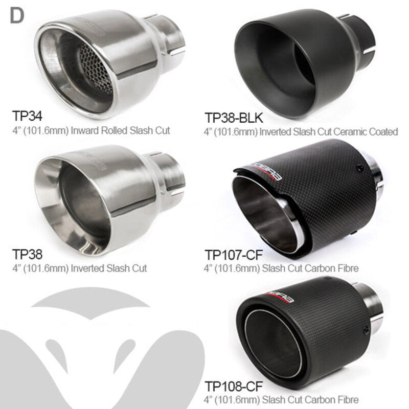 Carica immagine in Galleria Viewer, Linea di Scarico "Catback" Cobra per Audi TT 8S 2.0 TFSI (2 Ruote Motrici, 15-19)